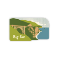 Big Sur • Vintage Style Sticker