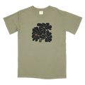 Flowers Tee - Khaki Green