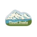 Mount Shasta • Vintage Style Sticker