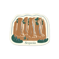 Sequoia • Vintage Style Sticker