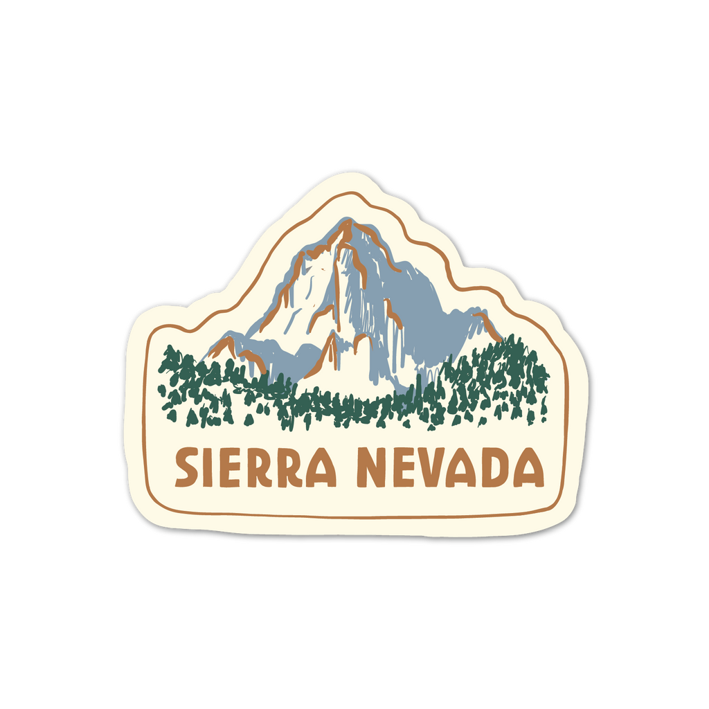 Sierra Nevada Pack • Vintage Style Stickers