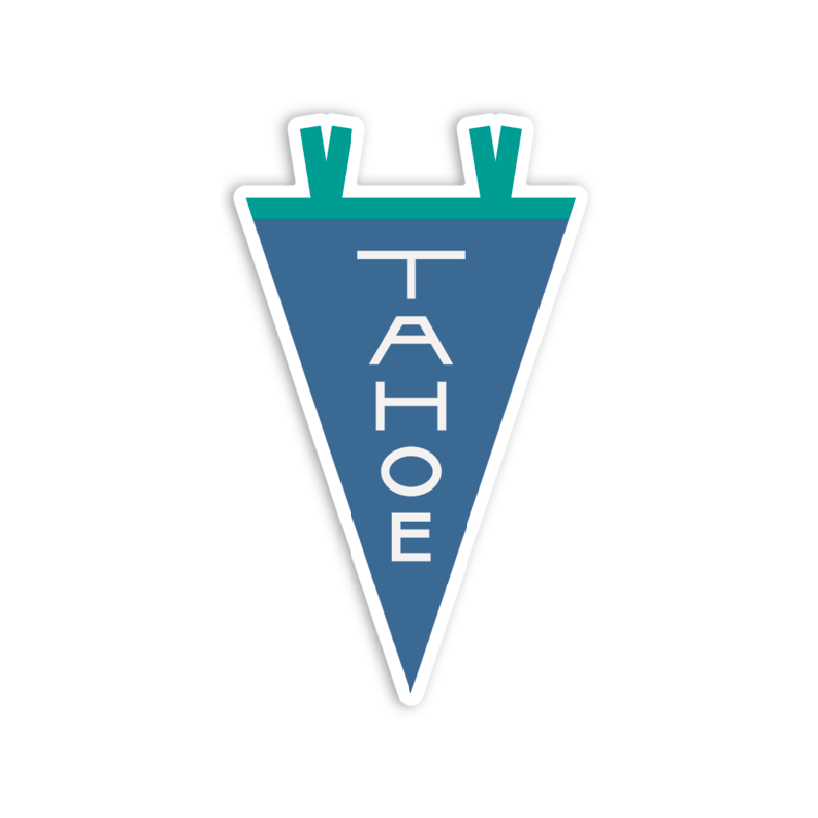 Mini Tahoe Pennant • Sticker