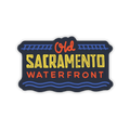 Old Sacramento • Vintage Style Sticker